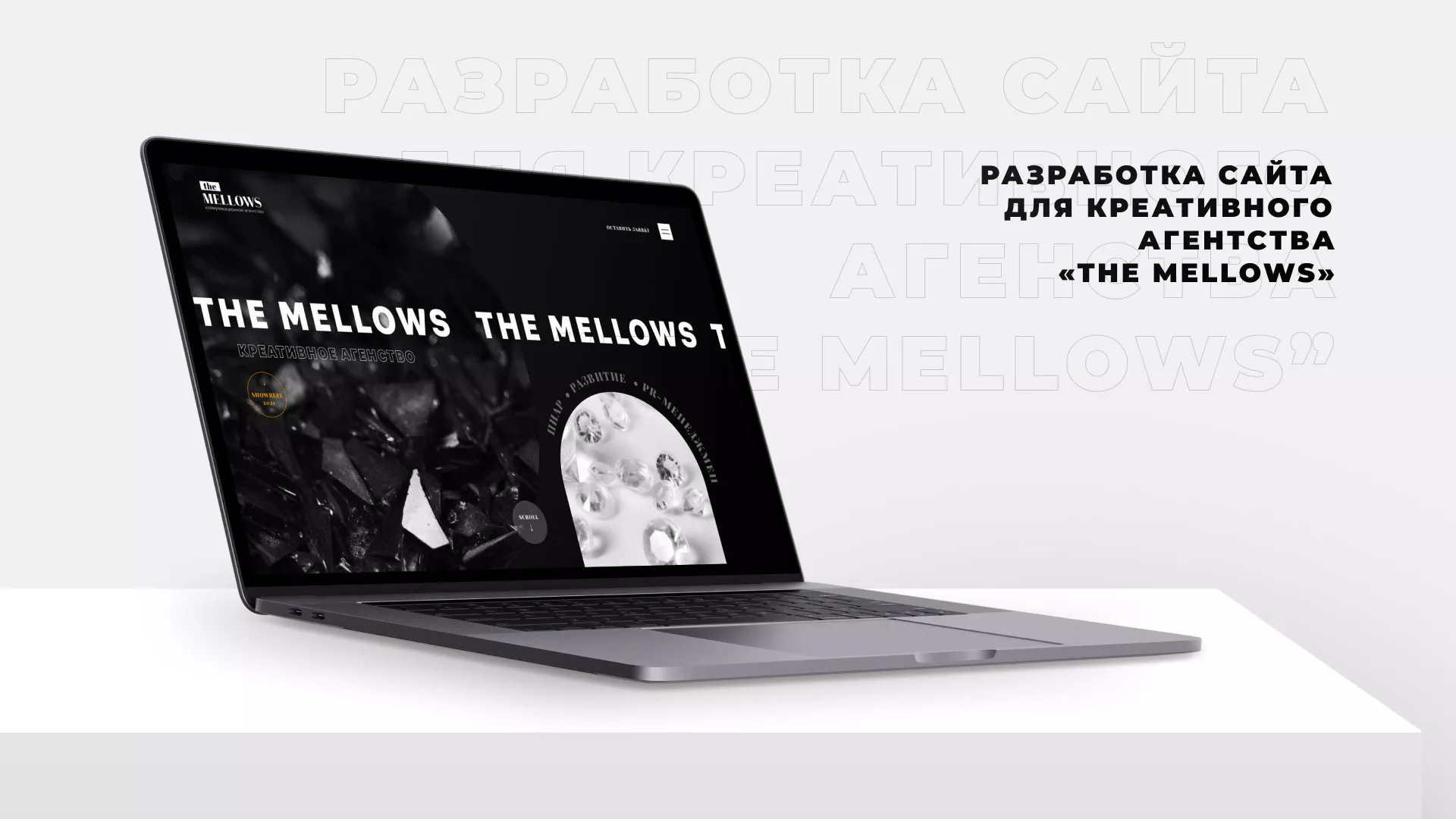 Разработка сайта креативного агентства «The Mellows» в Сердобске